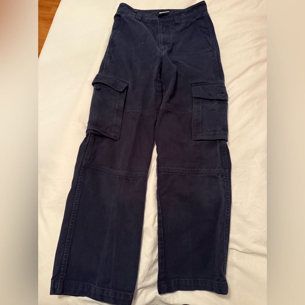 TNA Navy Blue Cargo Pants